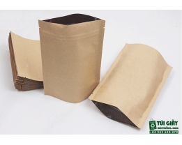 Túi Cà phê giấy kraft zipper 500 gram - 261807